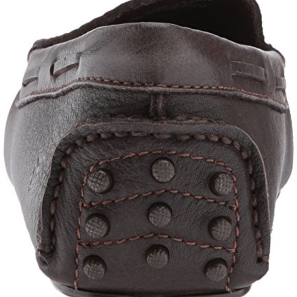 FRYE Men\'s Allen Venetian Loafer Dark Brown 8